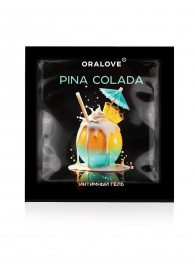 Саше съедобной оральной смазки OraLove с ароматом пина колада - 3 гр. - Биоритм - купить с доставкой в Кемерово