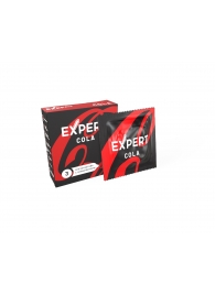 Презервативы с ароматом колы Expert Cola - 3 шт. - Expert - купить с доставкой в Кемерово