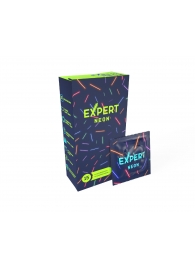 Светящиеся в темноте презервативы Expert Neon - 15 шт. - Expert - купить с доставкой в Кемерово