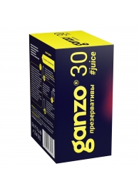 Ароматизированные презервативы Ganzo Juice - 30 шт. - Ganzo - купить с доставкой в Кемерово