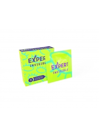 Ультратонкие презервативы Expert Invisible - 3 шт. - Expert - купить с доставкой в Кемерово