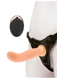 Женский вибрострапон со съемной насадкой и пультом ДУ - Erokay - купить с доставкой в Кемерово