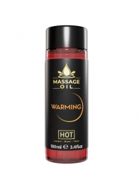 Массажное масло с согревающим эффектом Massage Oil Warming - 100 мл. - HOT - купить с доставкой в Кемерово