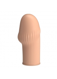 Телесная насадка на пенис Huel - 9 см. - Baile - в Кемерово купить с доставкой