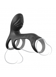 Черная насадка на пенис Ultimate Couples Cage Pro - Pipedream - в Кемерово купить с доставкой