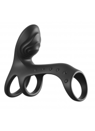 Черная насадка на пенис Ultimate Couples Cage Pro - Pipedream - в Кемерово купить с доставкой