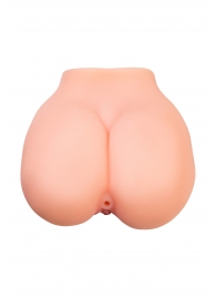 Реалистичный мастурбатор в форме попки с 2 любовными входами - No Name - в Кемерово купить с доставкой