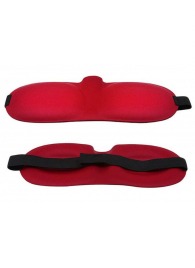 Красная глухая маска на резинке - Sitabella - купить с доставкой в Кемерово