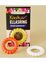 Цветное рельефное эрекционное кольцо Ellasring - Sitabella - в Кемерово купить с доставкой