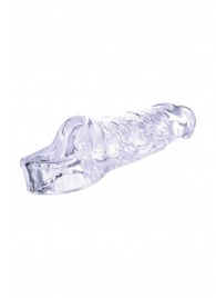 Прозрачная насадка-удлинитель Length Enhancer с подхватом - 16 см. - NMC - в Кемерово купить с доставкой