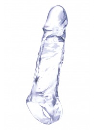 Прозрачная насадка-удлинитель Length Enhancer с подхватом - 16 см. - NMC - в Кемерово купить с доставкой