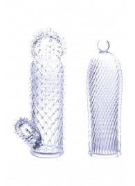 Набор из 2 прозрачных насадок на член Seductive Tickler Sleeves - NMC - в Кемерово купить с доставкой