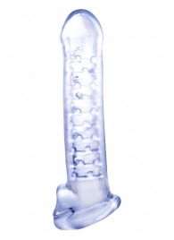 Прозрачная насадка-удлинитель Stretchy Touch - 18 см. - NMC - в Кемерово купить с доставкой