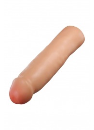 Телесная насадка-удлинитель Tenacity - 21,6 см. - Blush Novelties - в Кемерово купить с доставкой