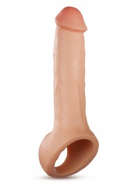 Телесная насадка-удлинитель Thrive 8.75 Inch Realistic Penis Extender Sleeve - 22,2 см. - Blush Novelties - в Кемерово купить с доставкой