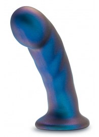Синяя насадка-фаллоимитатор Rebellion 5.75 Inch Pegging Dildo - 14,6 см. - Blush Novelties - купить с доставкой в Кемерово