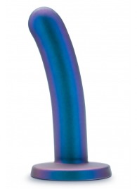 Синяя насадка с гладкой поверхностью Surrender 5.75 Inch Intermediate Pegging Dildo - 14,6 см. - Blush Novelties - купить с доставкой в Кемерово