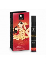 Оральный спрей Waves of Pleasure с ароматом клубники и шампанского - 20 мл. - Shunga - купить с доставкой в Кемерово