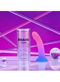 Фаллоимитатор из жидкого силикона Dildolls Utopia L - 19,5 см. - Love to Love