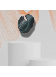 Серый сквозной мастурбатор с вибрацией Manwan Starter - Manwan - в Кемерово купить с доставкой