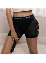 Трусики-шорты для фиксации насадок Strap-on-me Harness Lingerie Halo - size S - Strap-on-me - купить с доставкой в Кемерово