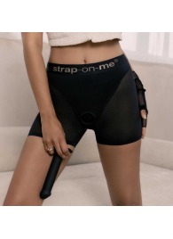 Трусики-шорты для фиксации насадок Strap-on-me Harness Lingerie Halo - size XL - Strap-on-me - купить с доставкой в Кемерово