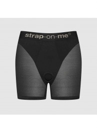 Трусики-шорты для фиксации насадок Strap-on-me Harness Lingerie Halo - size XL - Strap-on-me - купить с доставкой в Кемерово