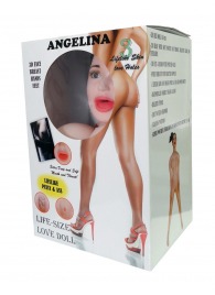 Надувная секс-кукла Angelina 3D - Boys of Toys - в Кемерово купить с доставкой