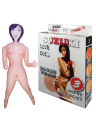 Надувная секс-кукла Suzuki - Boys of Toys - в Кемерово купить с доставкой