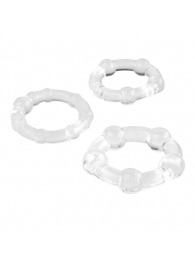 Набор из 3 эрекционных прозрачных колец - Boys of Toys - в Кемерово купить с доставкой