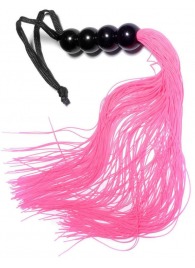 Розовая силиконовая плеть - 35,5 см. - Boys of Toys - купить с доставкой в Кемерово