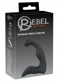 Черный перезаряжаемый стимулятор простаты с вибрацией - 14,6 см. - Orion - в Кемерово купить с доставкой