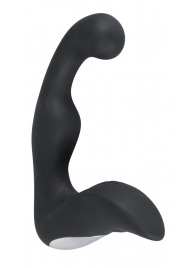 Черный перезаряжаемый стимулятор простаты с вибрацией - 14,6 см. - Orion - в Кемерово купить с доставкой