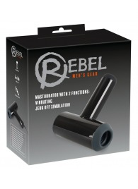 Черный мастурбатор с удобной ручкой Masturbator with 2 Functions - Orion - в Кемерово купить с доставкой