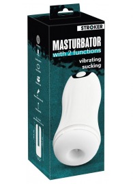 Белый мастурбатор Masturbator with 2 functions - Orion - в Кемерово купить с доставкой