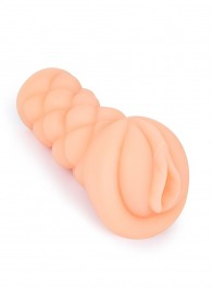 Телесный мастурбатор-вагина с вибропулей и эрекционными кольцами в комплекте - Sexy Girl - в Кемерово купить с доставкой