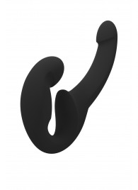 Черный безремневой страпон Share Lite - Fun Factory - купить с доставкой в Кемерово