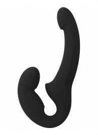 Черный безремневой страпон Share Lite - Fun Factory - купить с доставкой в Кемерово