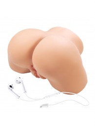 Телесный мастурбатор Olivia с 2 любовными отверстиями - Baile - в Кемерово купить с доставкой