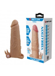 Телесная насадка на пенис Quillon - 20 см. - Baile - в Кемерово купить с доставкой