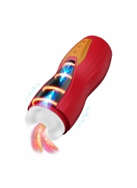 Интерактивный мастурбатор Solara с нагревом, вибрацией и поступательными движениями - Shots Media BV - в Кемерово купить с доставкой