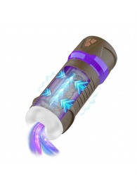 Интерактивный мастурбатор Misty с вакуумом, вибрацией и сжатием - Shots Media BV - в Кемерово купить с доставкой