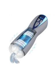 Интерактивный мастурбатор Eloa с вакуумом и вибрацией - Shots Media BV - в Кемерово купить с доставкой