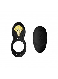 Черное эрекционное виброкольцо Bayek с пультом ДУ - Zalo - в Кемерово купить с доставкой