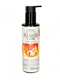 Съедобный лубрикант на водной основе Pleasure Lab с ароматом крем-брюле - 185 мл. - Pleasure Lab - купить с доставкой в Кемерово