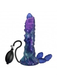 Фиолетовый яйцеродящий фаллоимитатор Duskwalker Sentinal на присоске - 22,4 см. - Baile - купить с доставкой в Кемерово