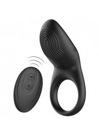 Черное эрекционное виброкольцо с пультом ДУ - Ibiza - в Кемерово купить с доставкой