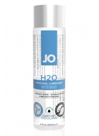 Охлаждающий лубрикант на водной основе JO Personal Lubricant H2O COOLING - 120 мл. - System JO - купить с доставкой в Кемерово