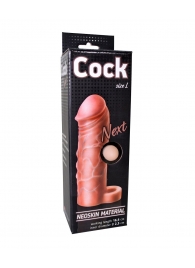 Фаллоудлинитель с кольцом COCK size L - 16,5 см. - LOVETOY (А-Полимер) - в Кемерово купить с доставкой