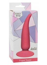 Розовая анальная пробка P-spot Teazer Pink - 12,2 см. - Lola Games - в Кемерово купить с доставкой